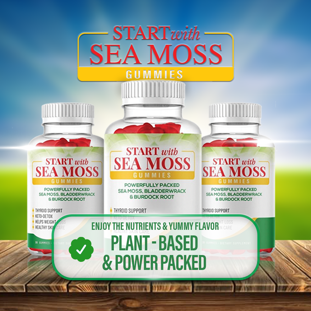 Sea Moss Glow Gummies - Pod Foods